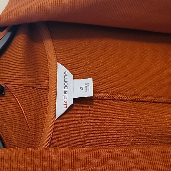 NWT Orange Cardigan - Picture 2 of 7
